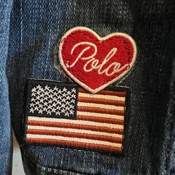 Girls Size 12 Ralph Lauren Jean Jacket - Picture 5 of 5